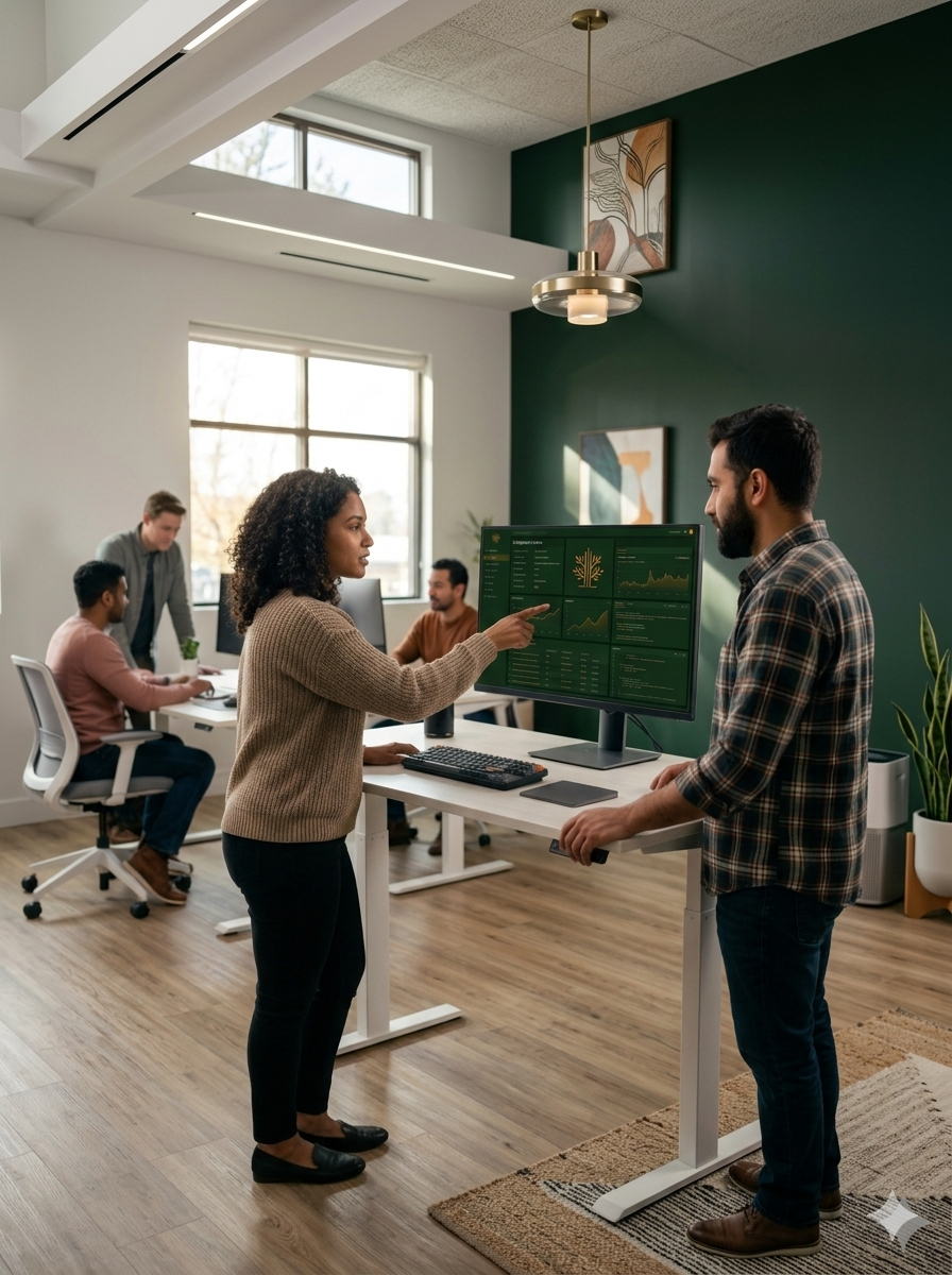 AI Development Process — team sprint planning session