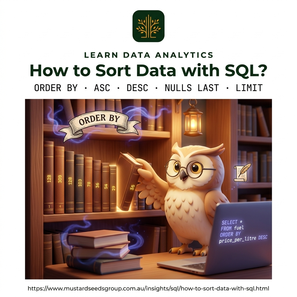 How to Sort Data with SQL